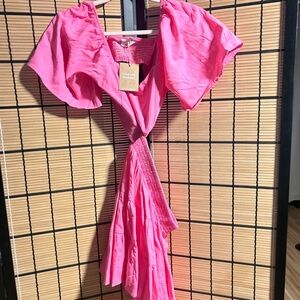 Shy Velvet Summer Mini Dress